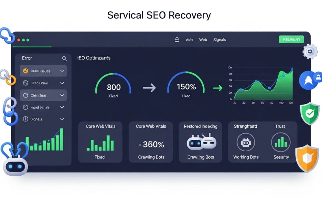 Technical SEO Recovery for a Service Website: Rebuilding Organic Authority from the Ground Up